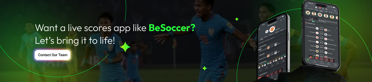 CTA Develop an App Like BeSoccer