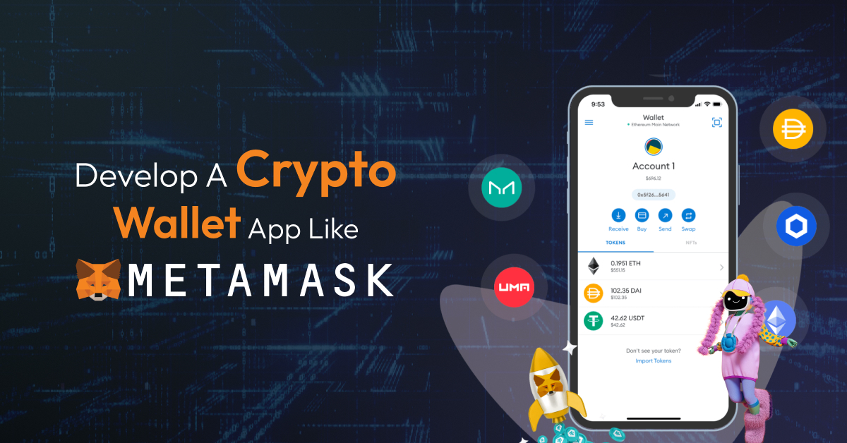Develop A Crypto Wallet App Like Metamask