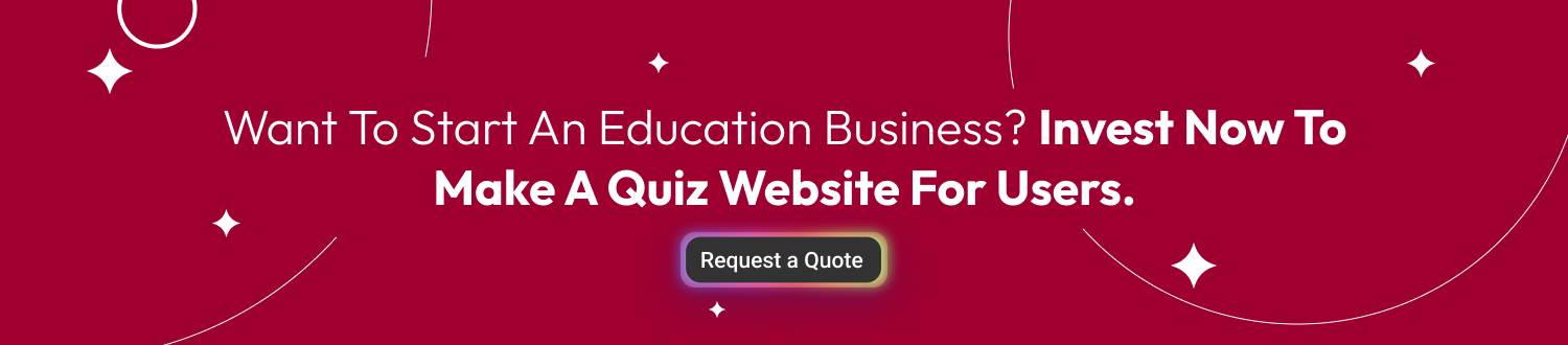 How to Make a Quiz Website cta