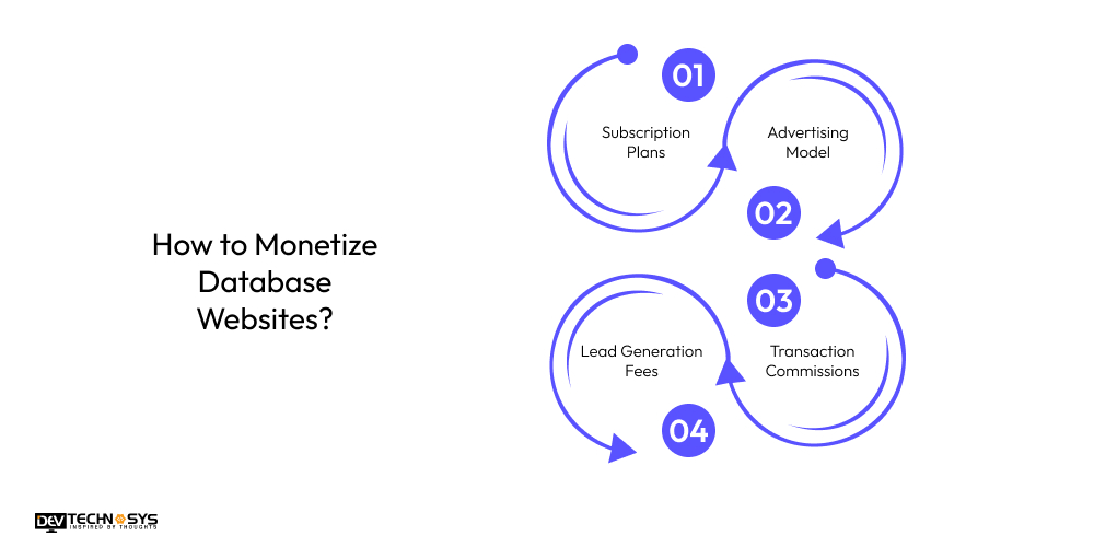How to Monetize Database Websites