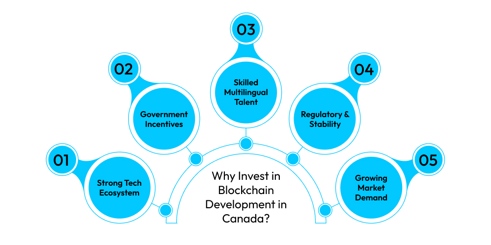 Why Invest in Blockchain Development in Canada