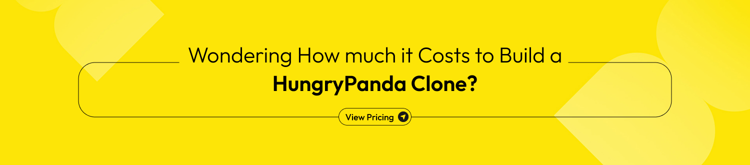 costs to build a HungryPanda clone
