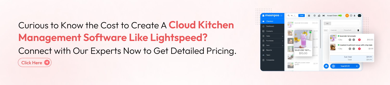 Build Cloud Kitchen Management Software Like Lightspeed CTA 1