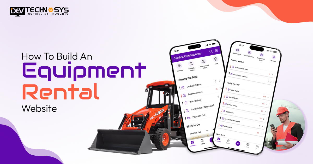 How to Build an Equipment Rental Website
