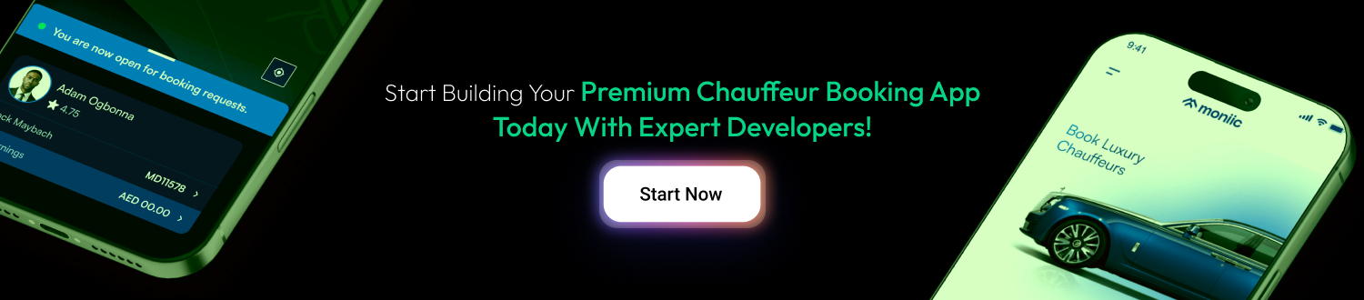 App Like Blacklane or Carey cta