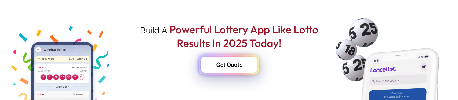 App like Lotto Results-CTA
