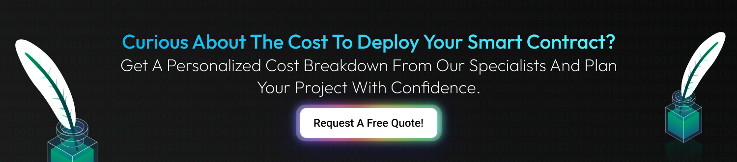CTA 1 Cost to Deploy a Smart Contract
