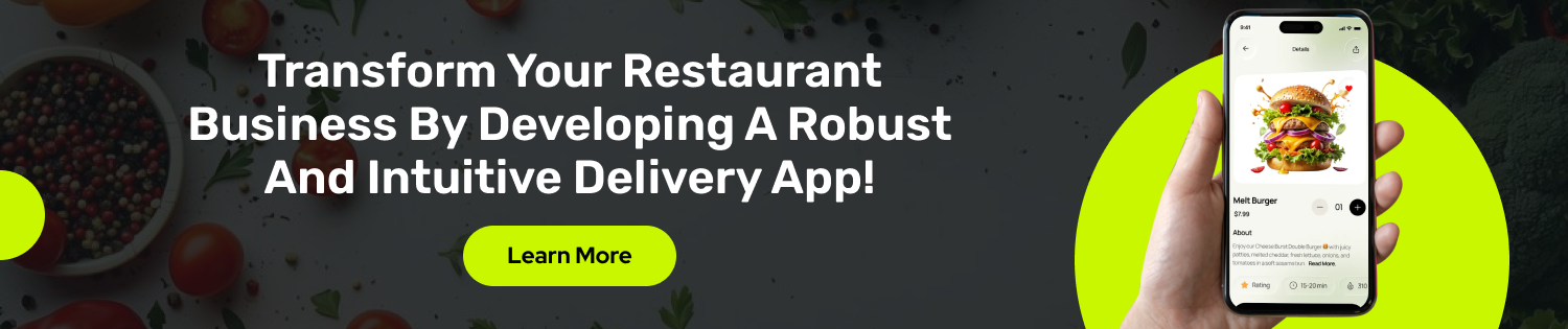 CTA Build a Food Delivery App