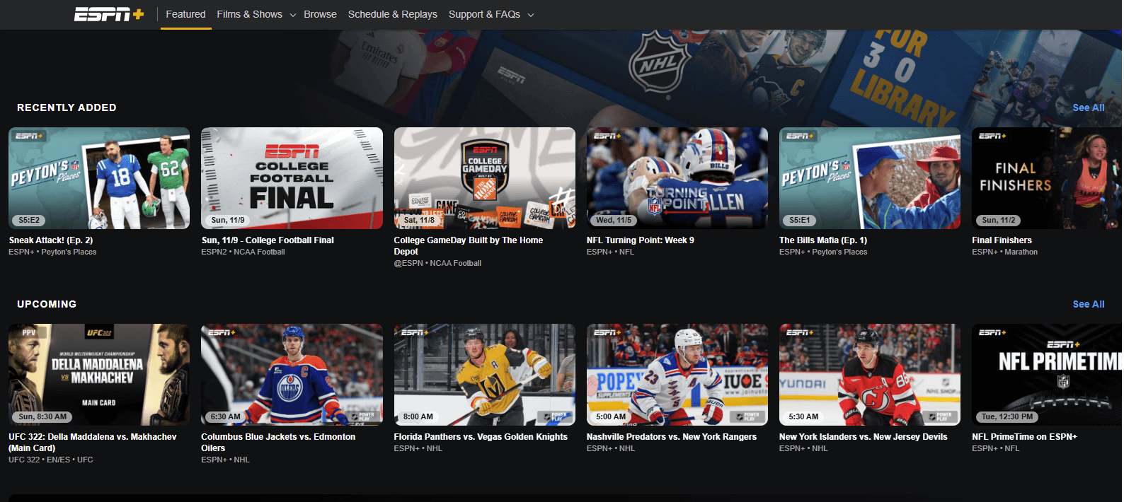 ESPN+ 