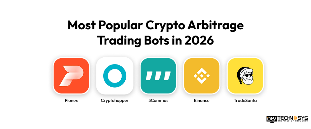 How to Develop a Crypto Arbitrage Trading Bot? Dev Technosys Most Popular Crypto Arbitrage Trading Bots in 2026