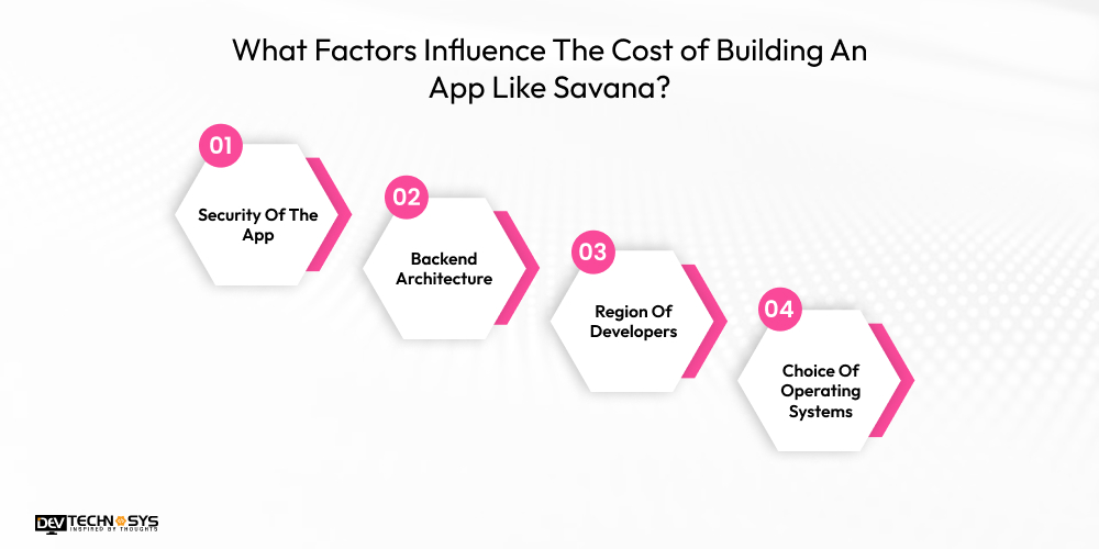What Factors Influence The Cost of Building An App Like Savana
