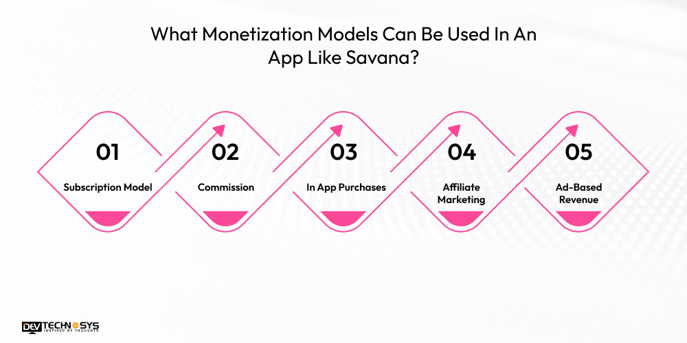 What Monetization Models Can Be Used In An App Like Savana
