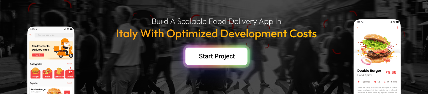 Build A Scalable Food Delivery App In Italy