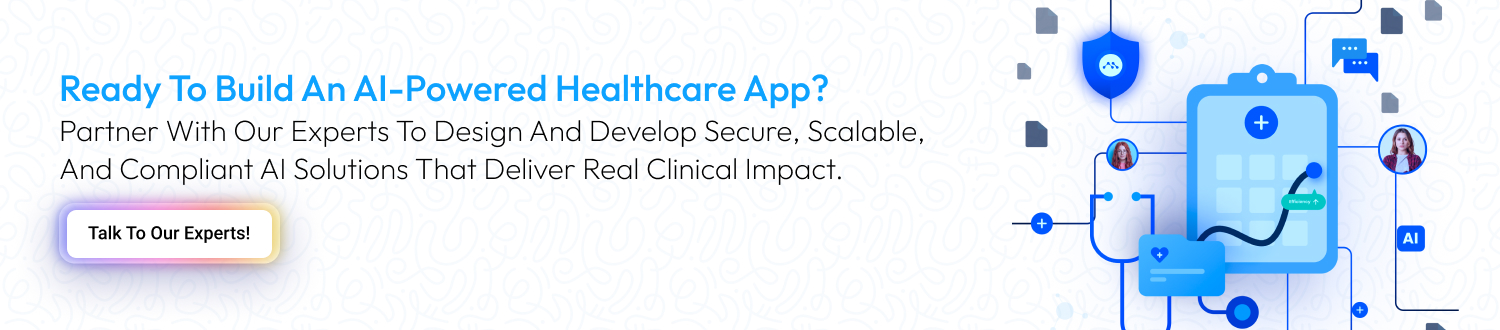AI in Healthcare App Development cta1
