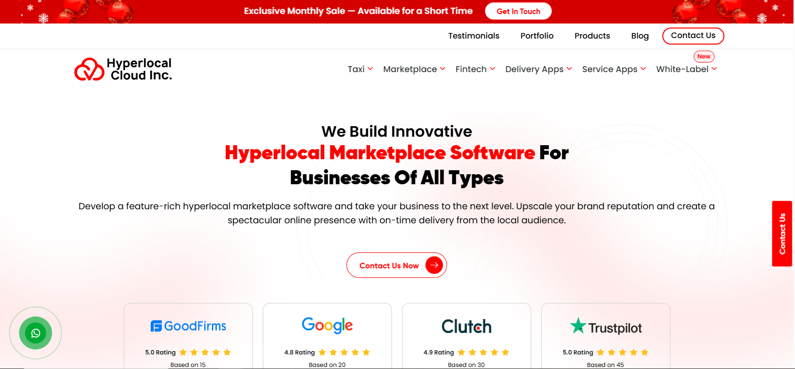Hyperlocal cloud