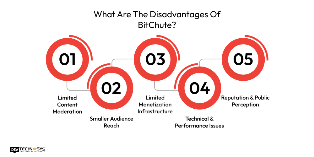 What Are The Disadvantages Of BitChute