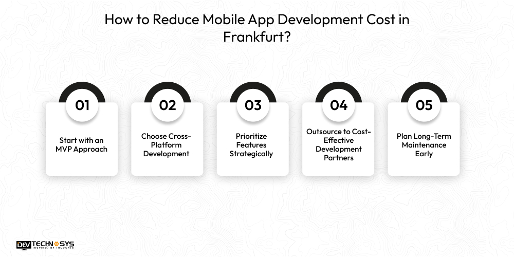 How to Reduce Mobile App Development Cost in Frankfurt