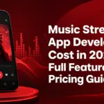 Music Streaming app Development cost in 2026