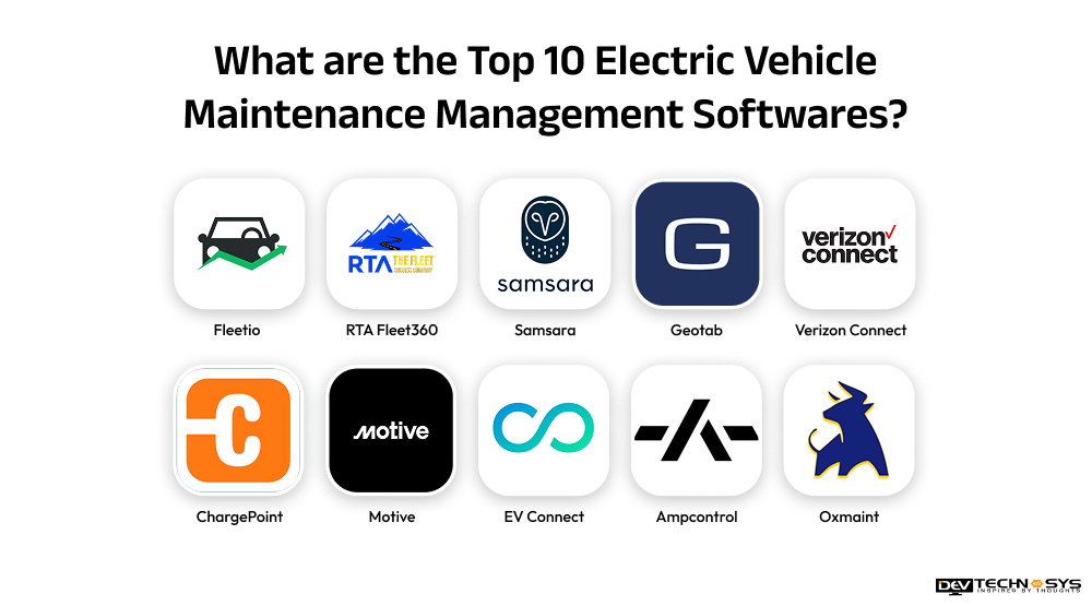 Top 10 Electric Vehicle Maintenance Management Softwares