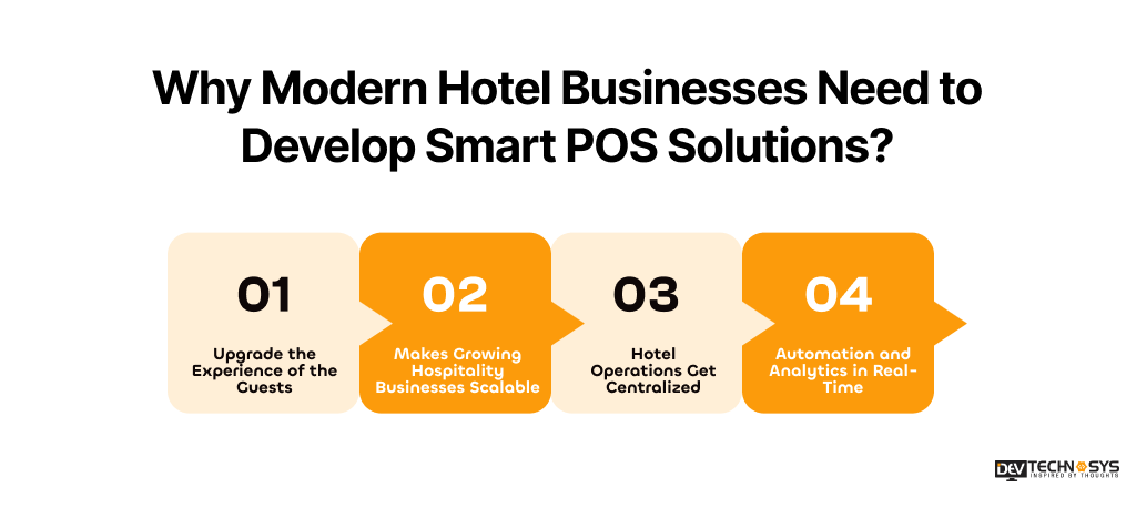 Why Modern Hotel Businesses Need to Develop Smart POS Solutions