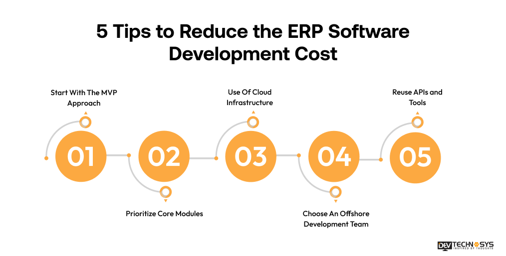 5 Tips to Reduce the ERP Software Development Cost