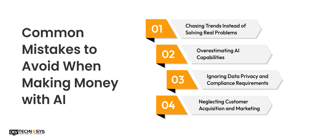 Common Mistakes to Avoid When Making Money with AI