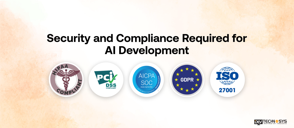 Security and Compliance Required for AI Development