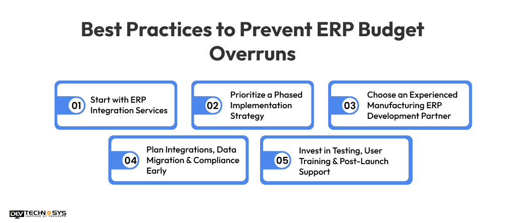 Best Practices to Prevent ERP Budget Overruns