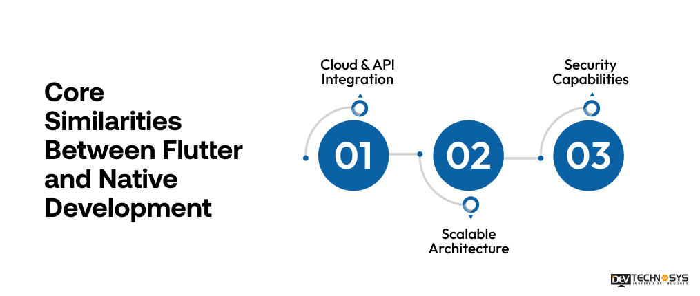 Core Similarities Between Flutter and Native Development