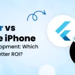 Flutter vs Native iPhone App Development: Which Delivers Better ROI? Dev Technosys Flutter vs Native iPhone App Development Which Delivers Better ROI