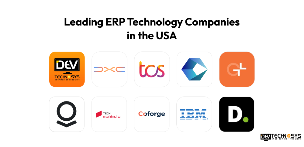 Leading ERP Technology Companies in the USA