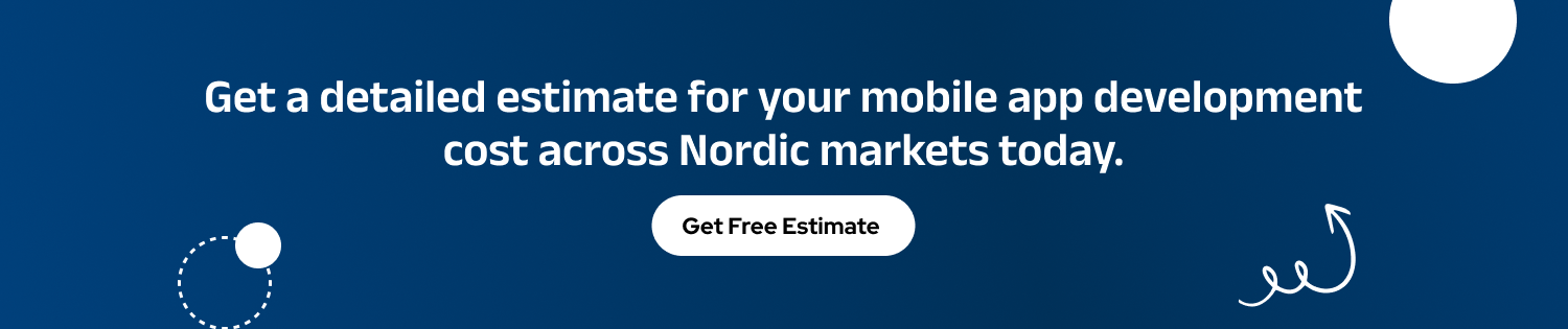 Mobile App Development Cost in Nordics CTA