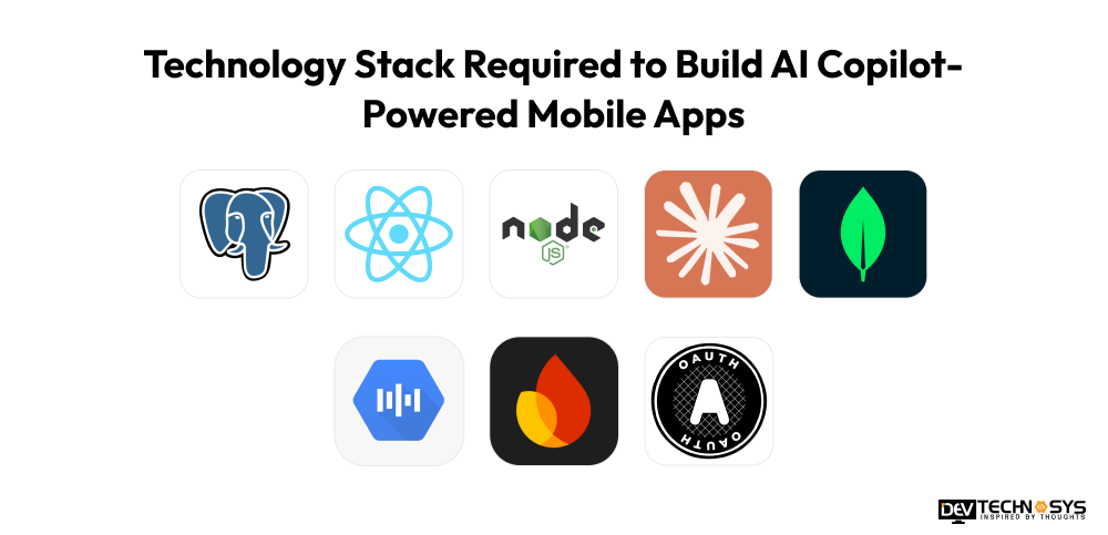 Technology Stack Required to Build AI Copilot-Powered Mobile Apps