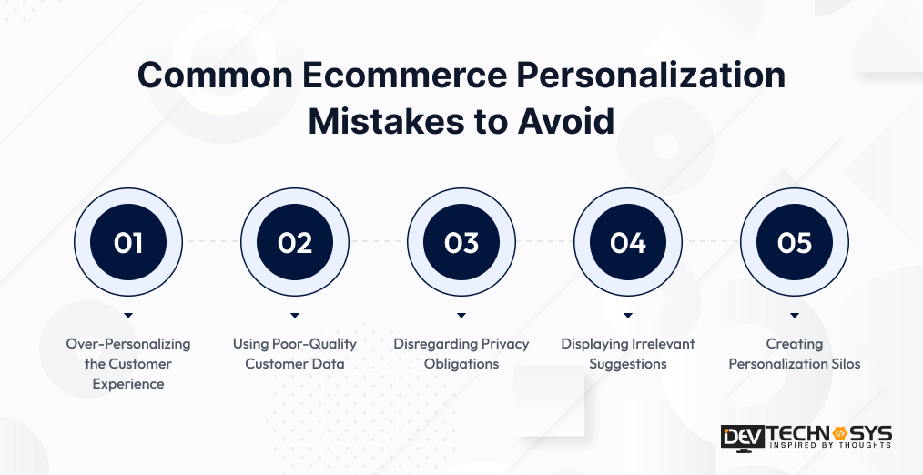 Ecommerce Personalization Mistakes