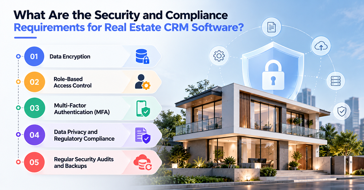 What Are the Security and Compliance Requirements for Real Estate CRM Software