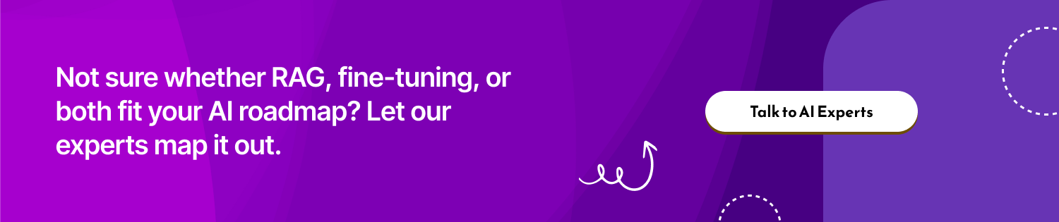 CTA-1 RAG vs Fine-Tuning for Company Knowledge_ How to Choose
