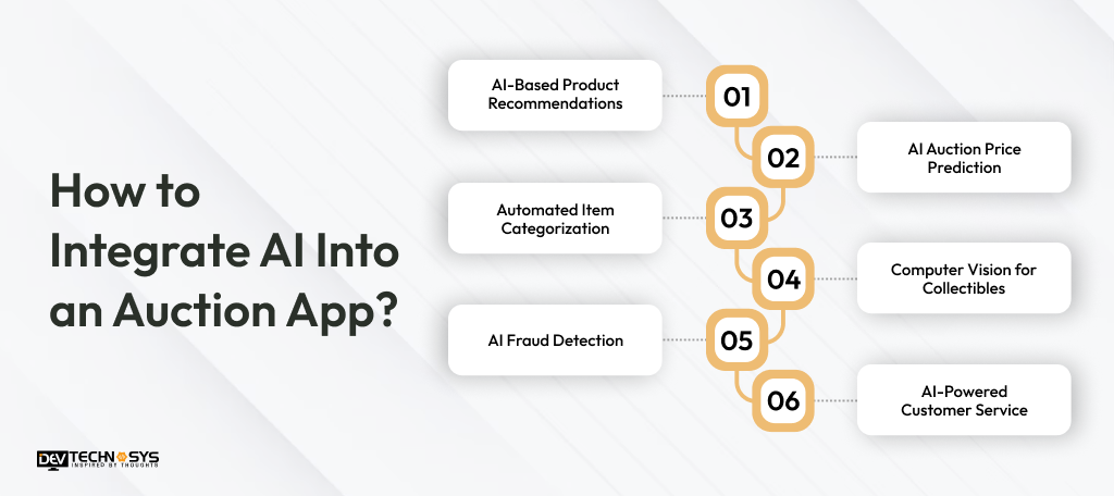 How to Integrate AI Into an Auction App