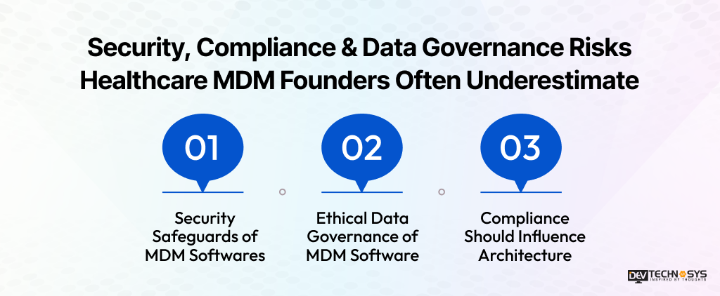 Security, Compliance & Data Governance Risks Healthcare MDM Founders Often Underestimate