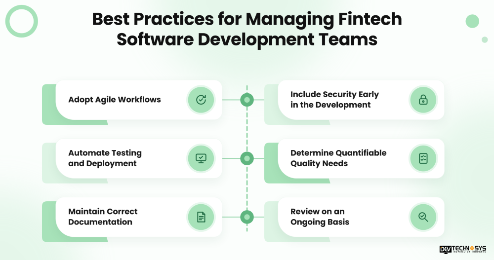 Best Practices for Managing Fintech Software Development Teams