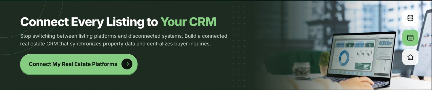 CTA-1 Real Estate CRM Integration with MLS, IDX & Property Portals A Complete Guide